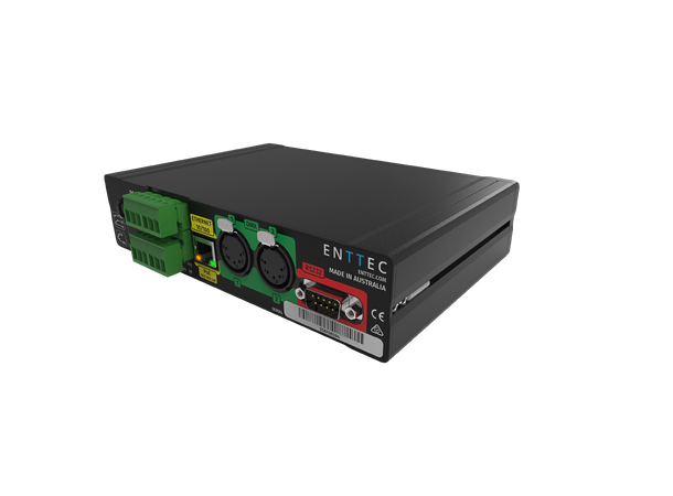 ENTTEC S-PLAY SP1 Smart Player DMX recorder m/RS-232. Ethernet m/PoE