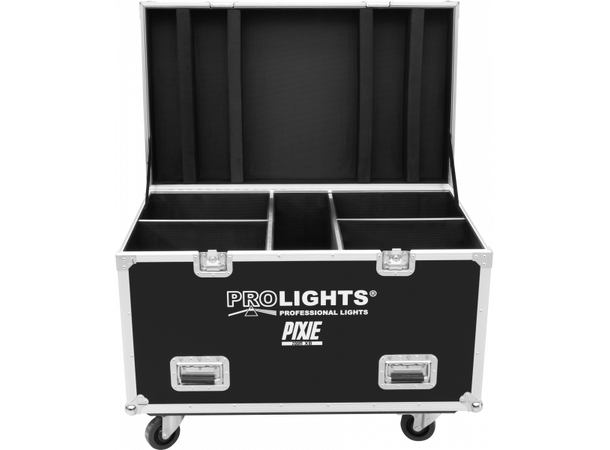 PROLIGHTS FCLPIXIEZOOMXB Flightcase for 4 stk. PIXIEZOOMXB