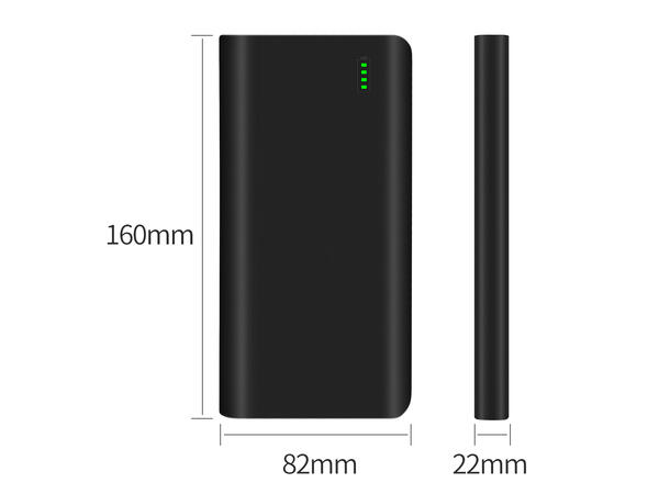SBL Oppladbar batteripakke 24/19/5V/USBC 22400 mAh@5V, 3350mAh@24V