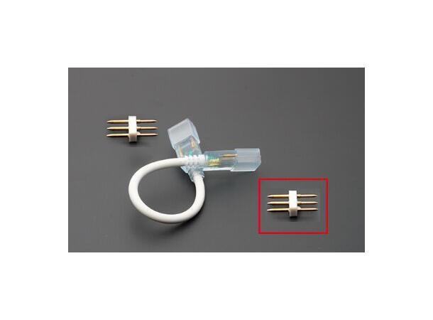 SBL skjøtekabel for 230V TW led strip 25cm. For 10mm PCB, Tunable white strip