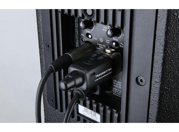 Xvive U3 trådløst mikrofonsystem Oppladbart. 2,4GHz.linje & mic