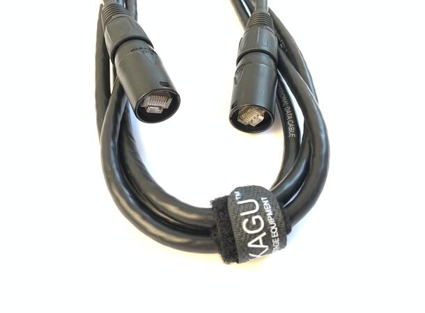 KAGU CAT5 FTP kompatibel kabel Skjermet, Neutrik ethercon, Med krymp