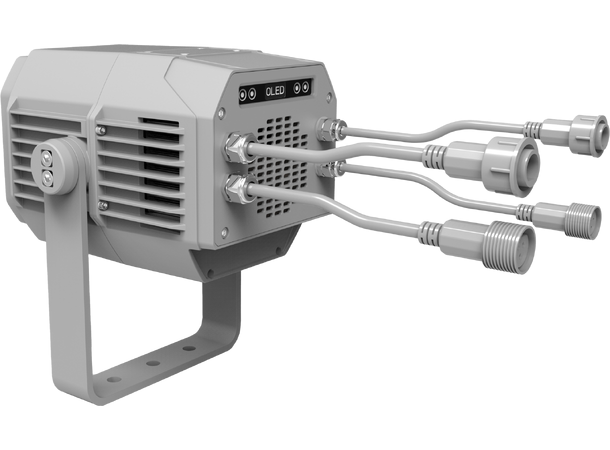 PROLIGHTS MOSAICOJR LED Gobo Projector IP66, 70w White LED, 14-44°