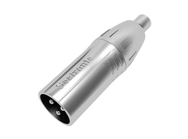 SEETRONIC MA3MRF RCA hun- 3 pin XLR han Overgang fra RCA hun til 3 pin XLR han