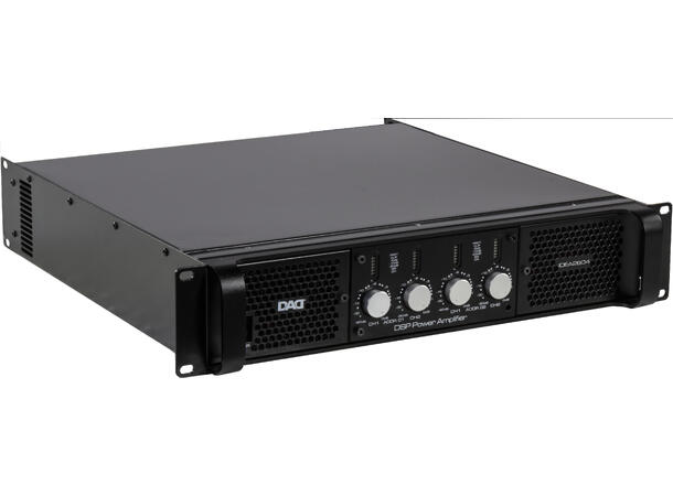 DAD IDEA2804 Forsterker 4 x 700W @ 4ohm DSP. Bridge mode 2x1250W @  8Ohm