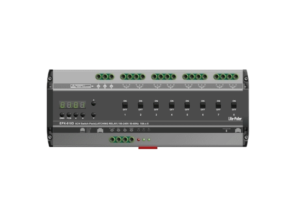 Liteputer EPX-820D switch pack 8 kanaler, maks 20A/kanal