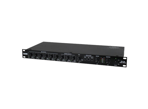 CLEVER ACOUSTICS ZM 122 Rackmikser 6 mono+3 stereo inn