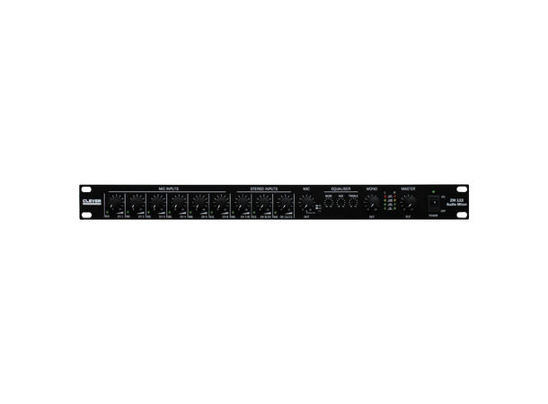 CLEVER ACOUSTICS ZM 122 Rackmikser 6 mono+3 stereo inn