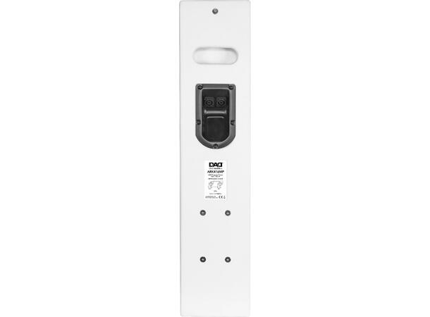 DAD ARK416MP Søylehøyttaler 450W 4x6"+1" Hvit. Maks SPL 129dB