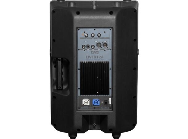 DAD LIVEX12A Aktiv høyttaler 500W 12"+1" Maks SPL 126dB