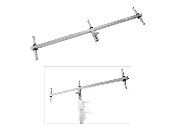 KUPO KS-066 T-bar, 16mm baby spigot 16mm hun - 5x 16mm han