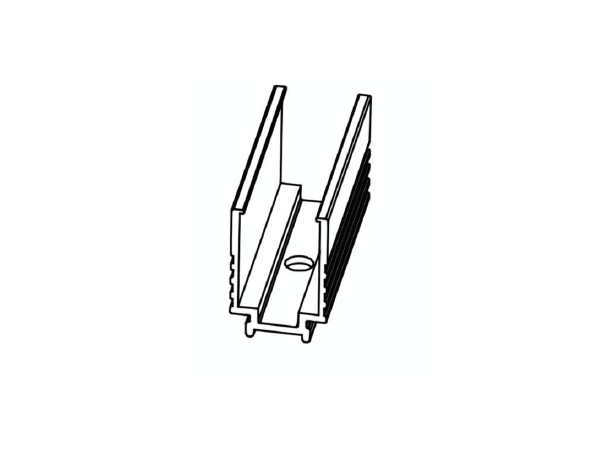 SBL monteringsbrakett for 128221,12x20mm 20 stk.