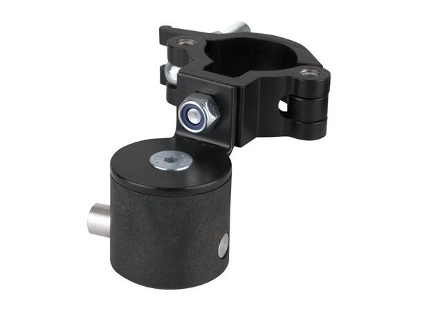 WENTEX 89512 Angled bracket for 4-way connector, black