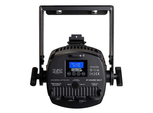 BRITEQ BT-COLORAY MULTI LED-par IP65 die-cast ALU chassis