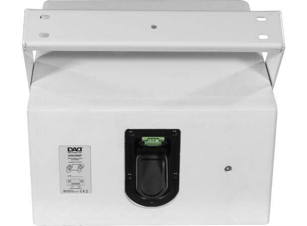 DAD ARK12MP Høyttaler 300W, 12"+1" Hvit. Maks SPL 128dB