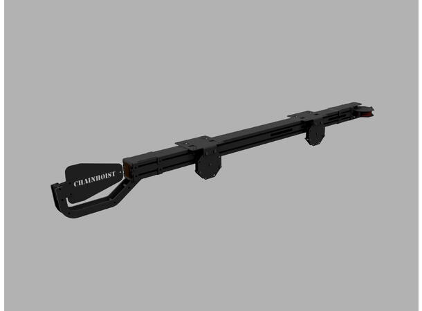 FlexBeam assembly ELL 500kg L:8m, HOL: 7,5m. 4xdrop