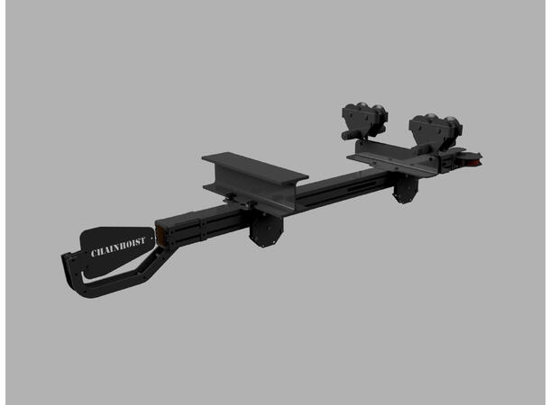 FlexBeam assembly ELL 500kg L:8m, HOL: 7,5m. 4xdrop