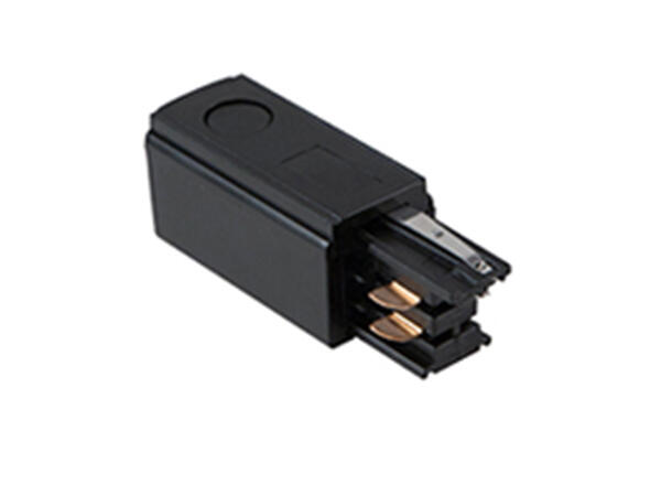 SBL tilkobling+endekap. for strømskinne 3 fas (4 leder). Sort