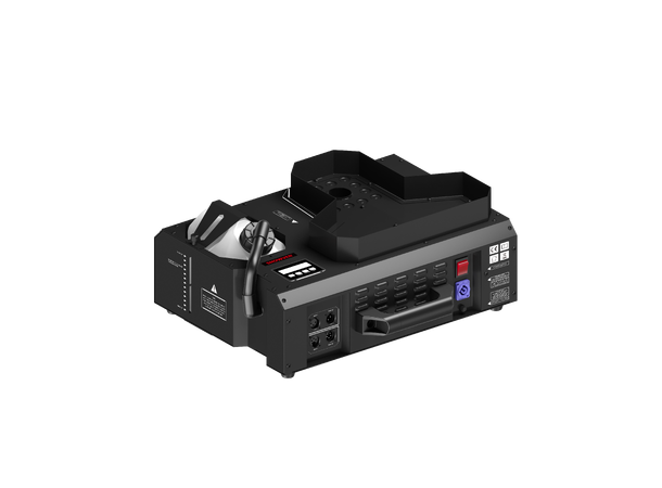 SHOWVEN Sonicboom CO2 simulator DMX, kraftig røyksøyle, RGB LED og lyd