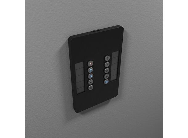CHAMSYS SnakeSys 10Scene Wall Plate Hvit. 2 stk. i pakken