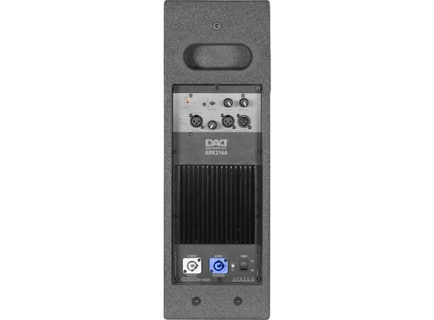 DAD ARK216A Søylehøyttaler 400W, 2x6" Maks SPL 124dB