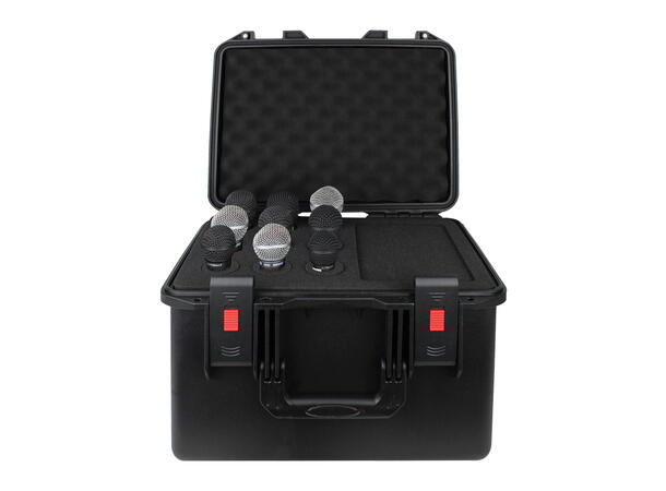 ELUMEN8 Rock Box 9 Microphone Case Innvendige mål: 200 x 390 x 270mm