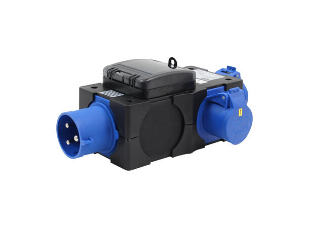 PCE strømdistribusjon 230V/32A 1 x 230V/32A inn til 3 x230V/16A ut