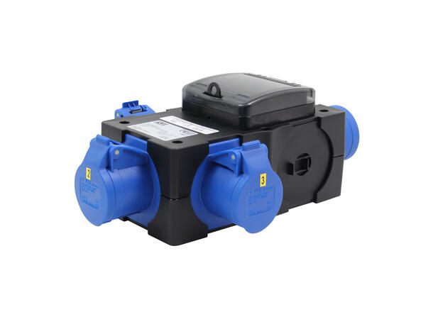 PCE strømdistribusjon 230V/32A 1 x 230V/32A inn til 3 x230V/16A ut