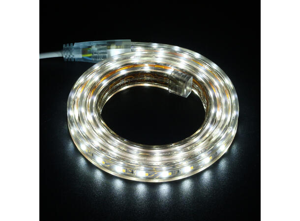 SBL tunable white LED strip, 230VAC 100 m, IP65. 3000K+6000K 120LED/m
