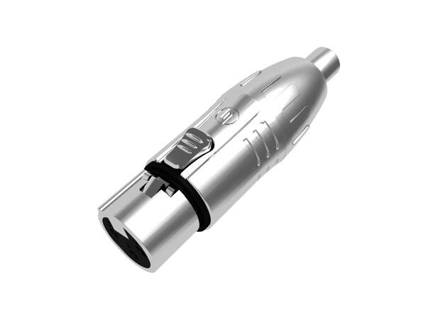 SEETRONIC MA3MRF 3 pin XLR hun-RCA hun Overgang 3 pin XLR hun til RCA hun