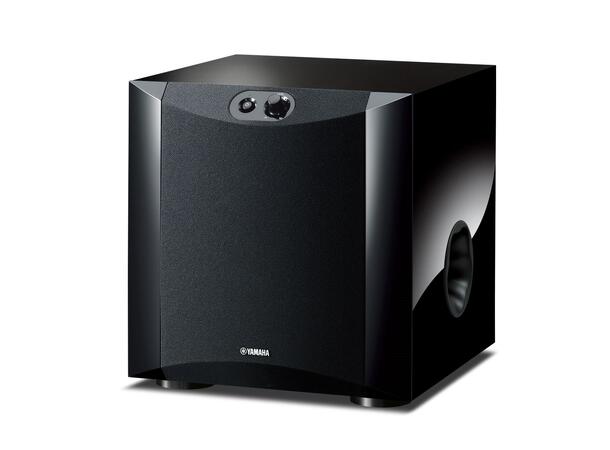 Yamaha NSSW200 Aktiv subwoofer 130W, 8", 28-200Hz, sort pianolakk