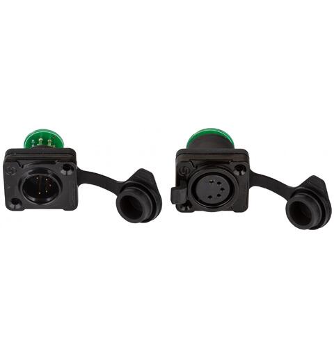 BRITEQ BT-XLR3TO5 KIT Mod-kit. 3 pin til 5 pin IP65 XLR