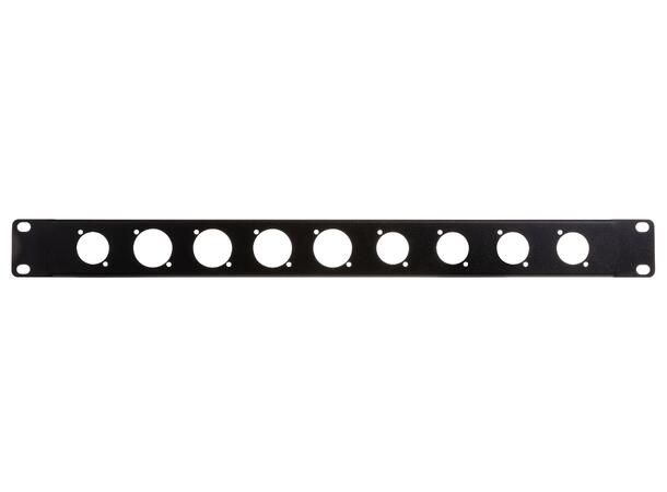 BRITEQ RP 1U Rackpanel For 4 x TRUE1 F og 5 x D-size