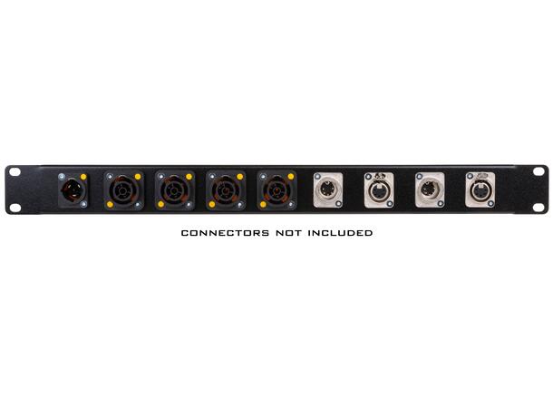 BRITEQ RP 1U Rackpanel For 4 x TRUE1 F og 5 x D-size