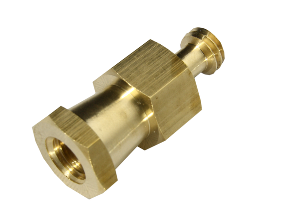 KUPO KS-038 Hex adapter 5/8" til 3/16" hun og 1/4" han gjenge