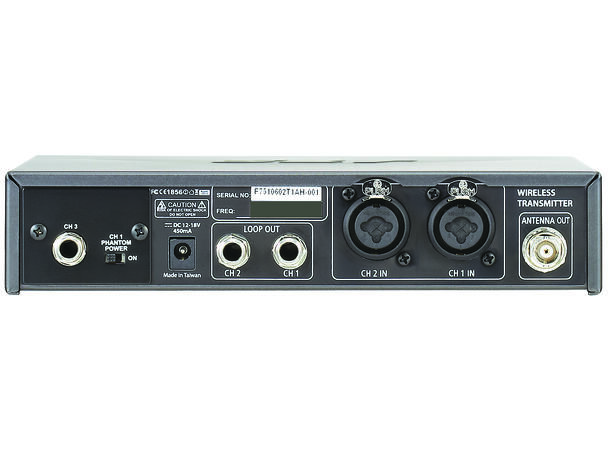 JTS TG-98STX trådløs tourguide sender Stasjonær 637-678MHz