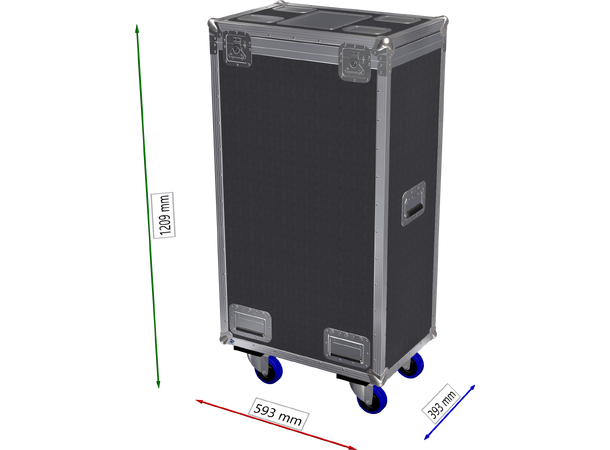KAGU flightcase for 2 stk ECLIPSEJZIPZIP Produsert i Norge