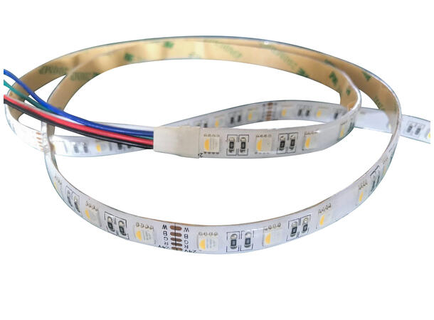 SBL LED strip RGB+CW, 14,4W/m 24VDC 5 meter, 10mm, utendørs. 4 in1chip IP65