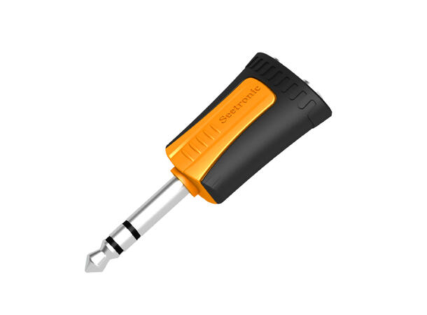 SEETRONIC MP3-2MJF overgang 6,3mm st.jack han-2 x 3,5mm st.jack hun