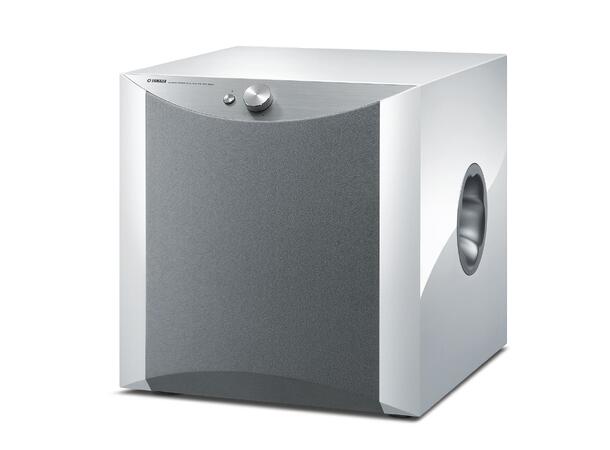 Yamaha NSSW1000PW Aktiv subwoofer 1000w,12" 18-160Hz, hvit pianolakk