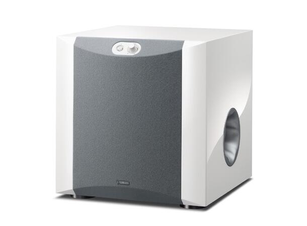 Yamaha NSSW300 Aktiv subwoofer 250W, 10", 20-160Hz, hvit pianolakk