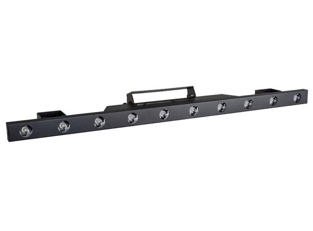 BRITEQ Sunbar White LED Bar 10x3W varmhvite LEDs og pixelkontroll