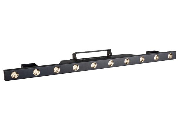 BRITEQ Sunbar White LED Bar 10x3W varmhvite LEDs og pixelkontroll