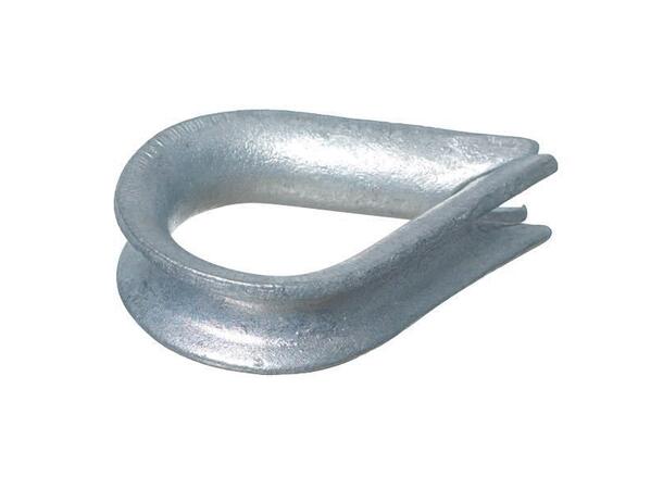 KAUSE Galvanisert hjerte, 8mm