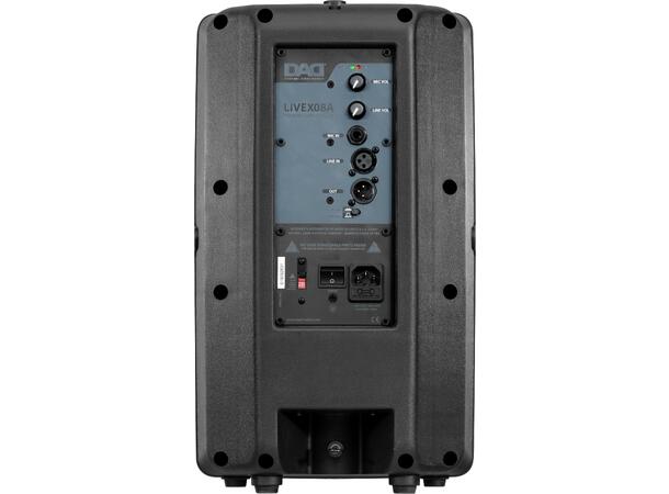 DAD LIVEX08A Aktiv høyttaler 150W  8"+1" Maks SPL 117dB
