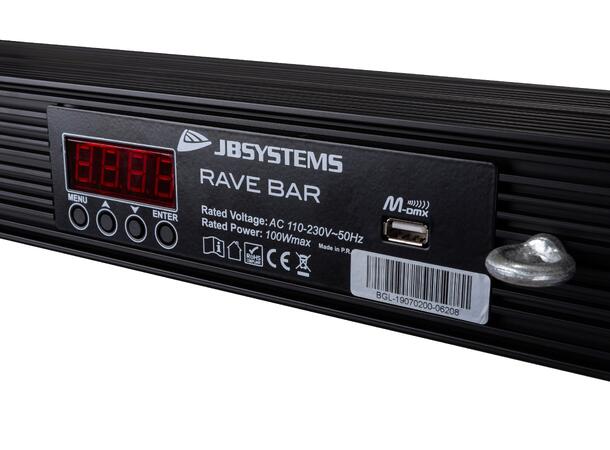 JB SYSTEMS Rave Bar 14 WW, 120 RGB & 180 CW LEDs