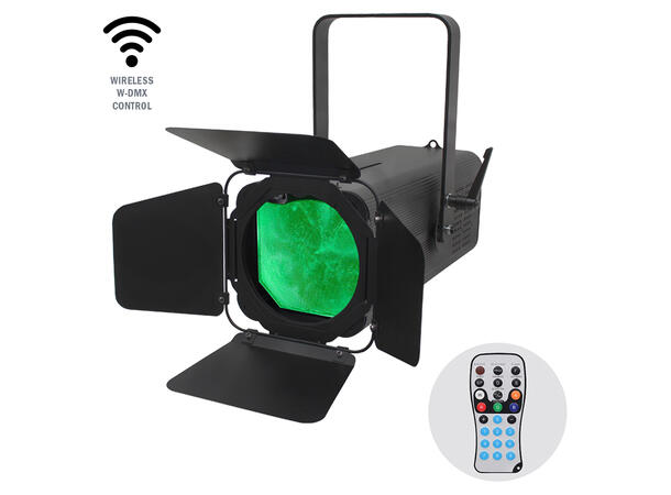 LEDJ Artisan 2000 RGBWA Fresnel 1 x 200W five-colour COB LED (RGBWA)