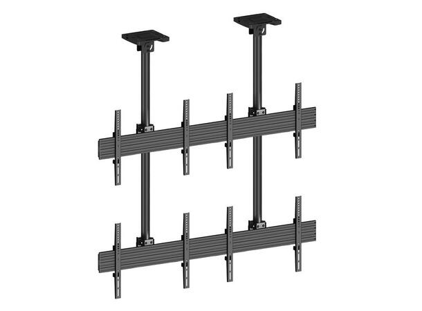 Multibrackets Takfeste Pro 2x2 display 40-65" sort VESA 600x400 120kg