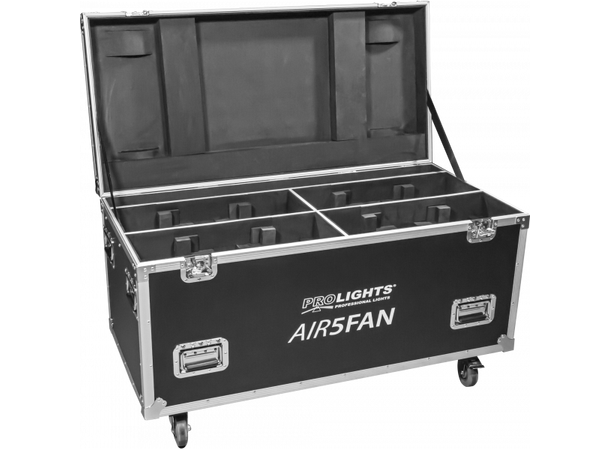 PROLIGHTS FCLAIR5FAN Flightcase Flight til 4 stk AIR5FAN