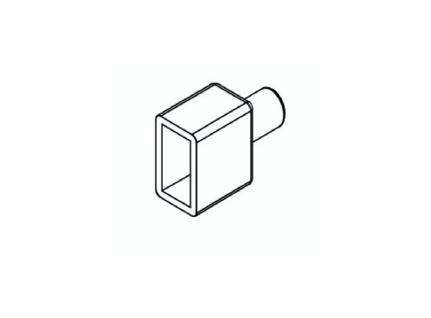 SBL kabelgjennomfør. for 128181, 13x5mm 10 stk